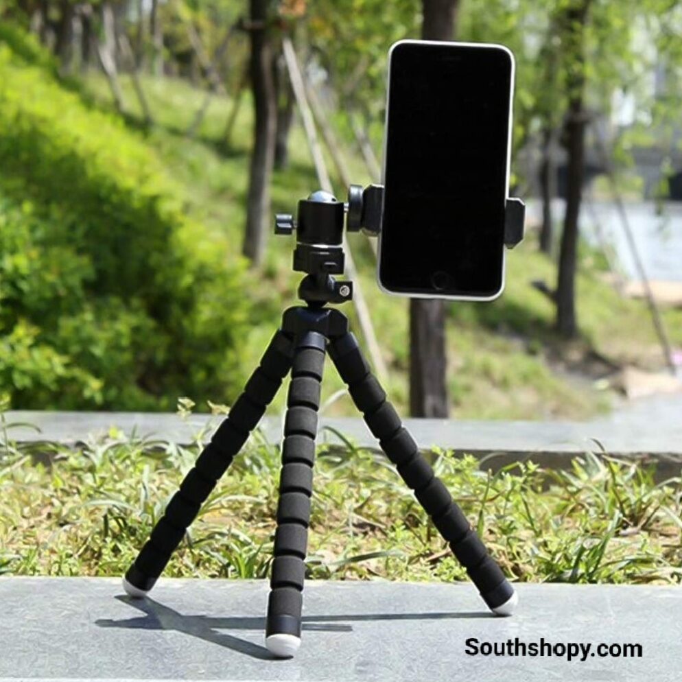 Mini Mobile Holder, Portable Mini Octopus Tripod Stand With Phone Holder For Live Selfie, Mobile Phone Portable And Adjustable Stent